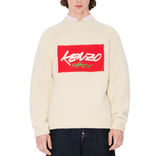 Kenzo RWS Futura Jumper Off White FF65PU7573CT.02