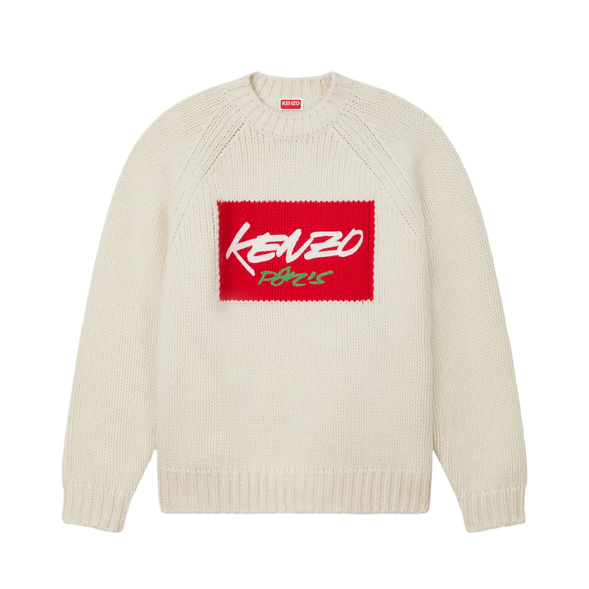Kenzo RWS Futura Jumper Off White FF65PU7573CT.02
