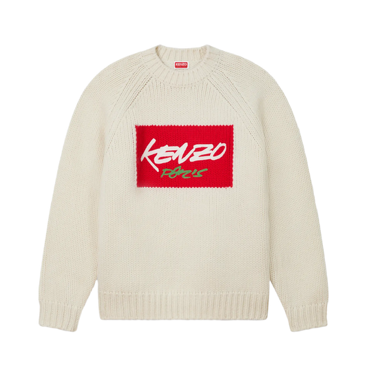 Kenzo RWS Futura Jumper Off White FF65PU7573CT.02