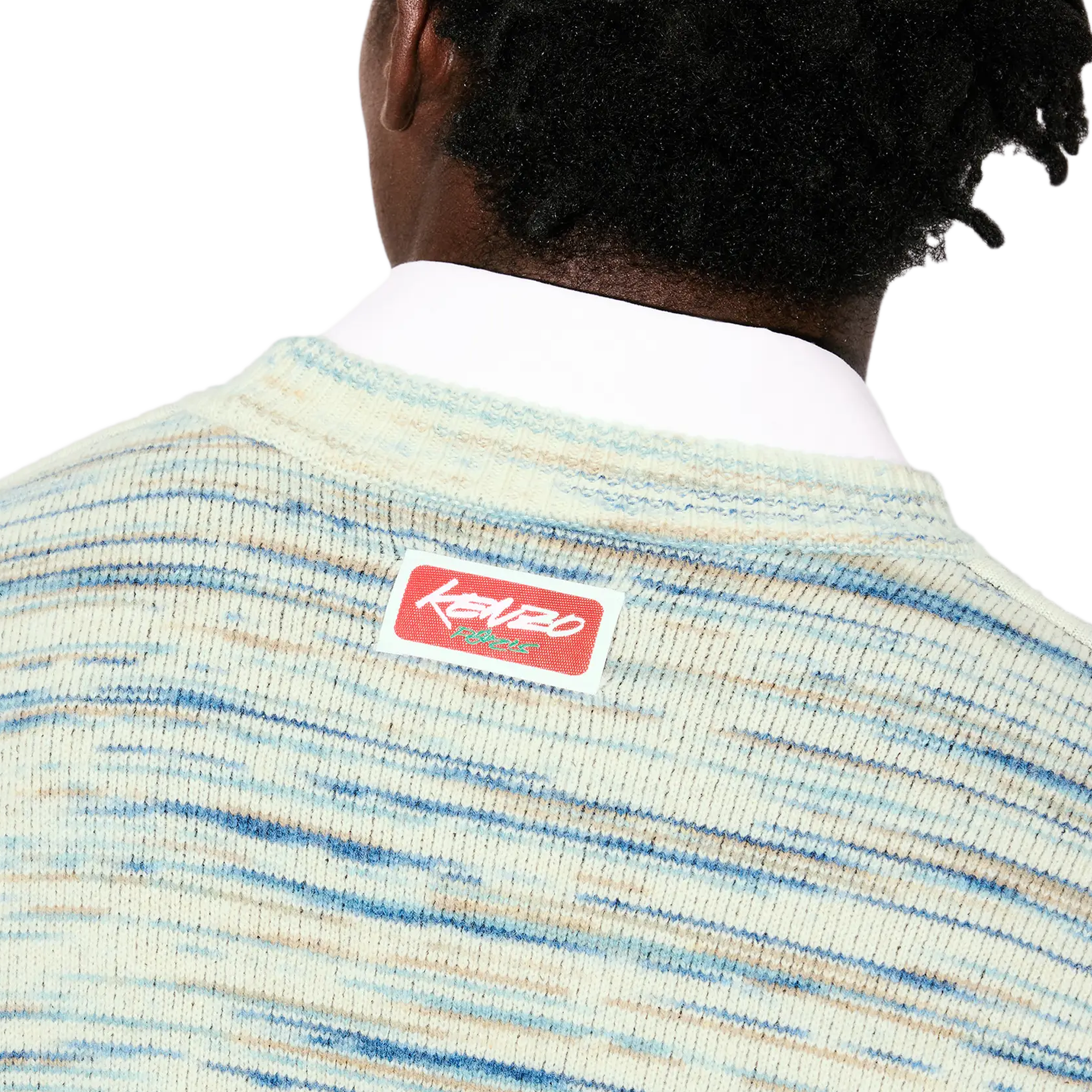 Kenzo RWS Reversible Kenzo Futura Jumper Off White FF65PU7513CJ.02