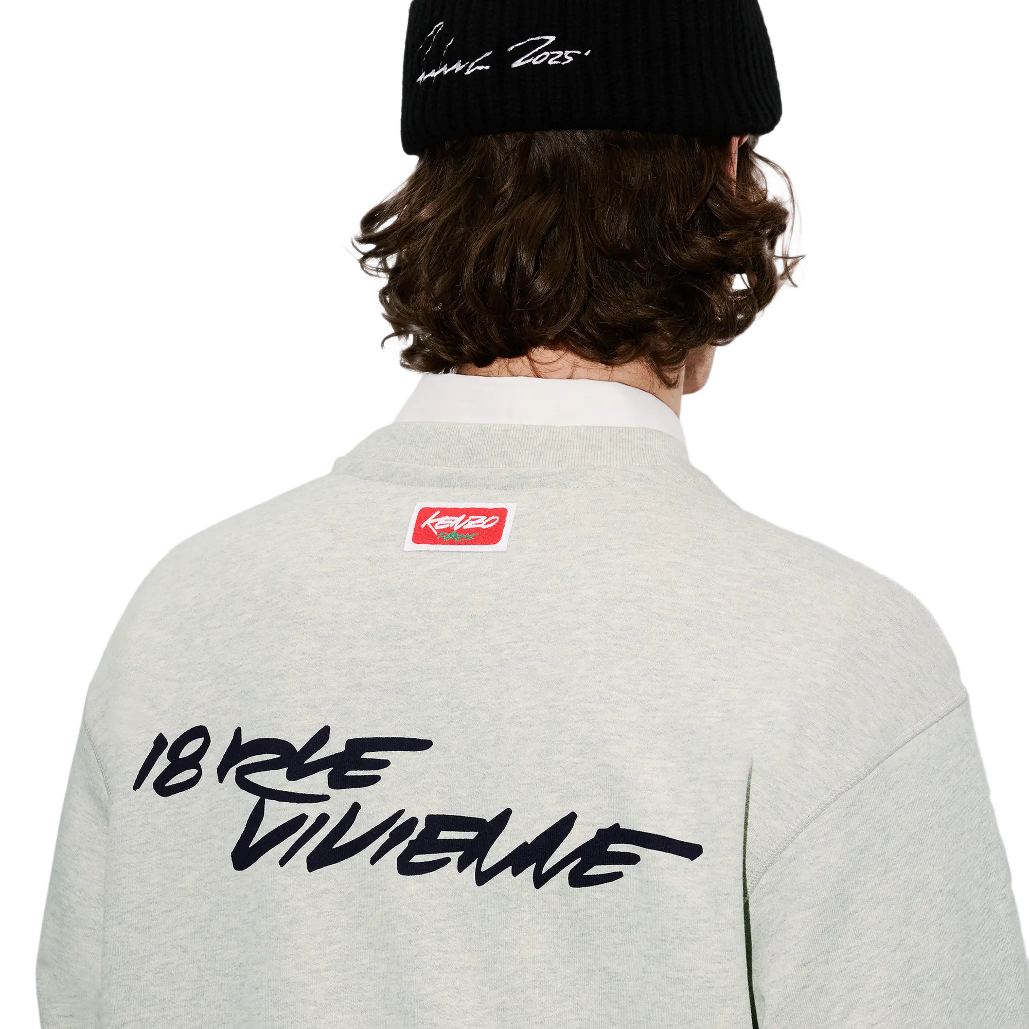 Kenzo Sweat Pale Grey FF65SW2524MC.93