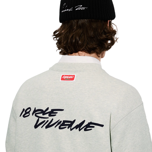 Kenzo Sweat Pale Grey FF65SW2524MC.93