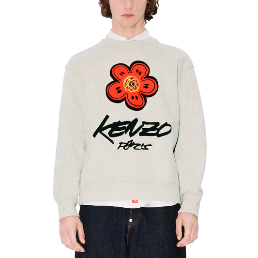 Kenzo Sweat Pale Grey FF65SW2524MC.93