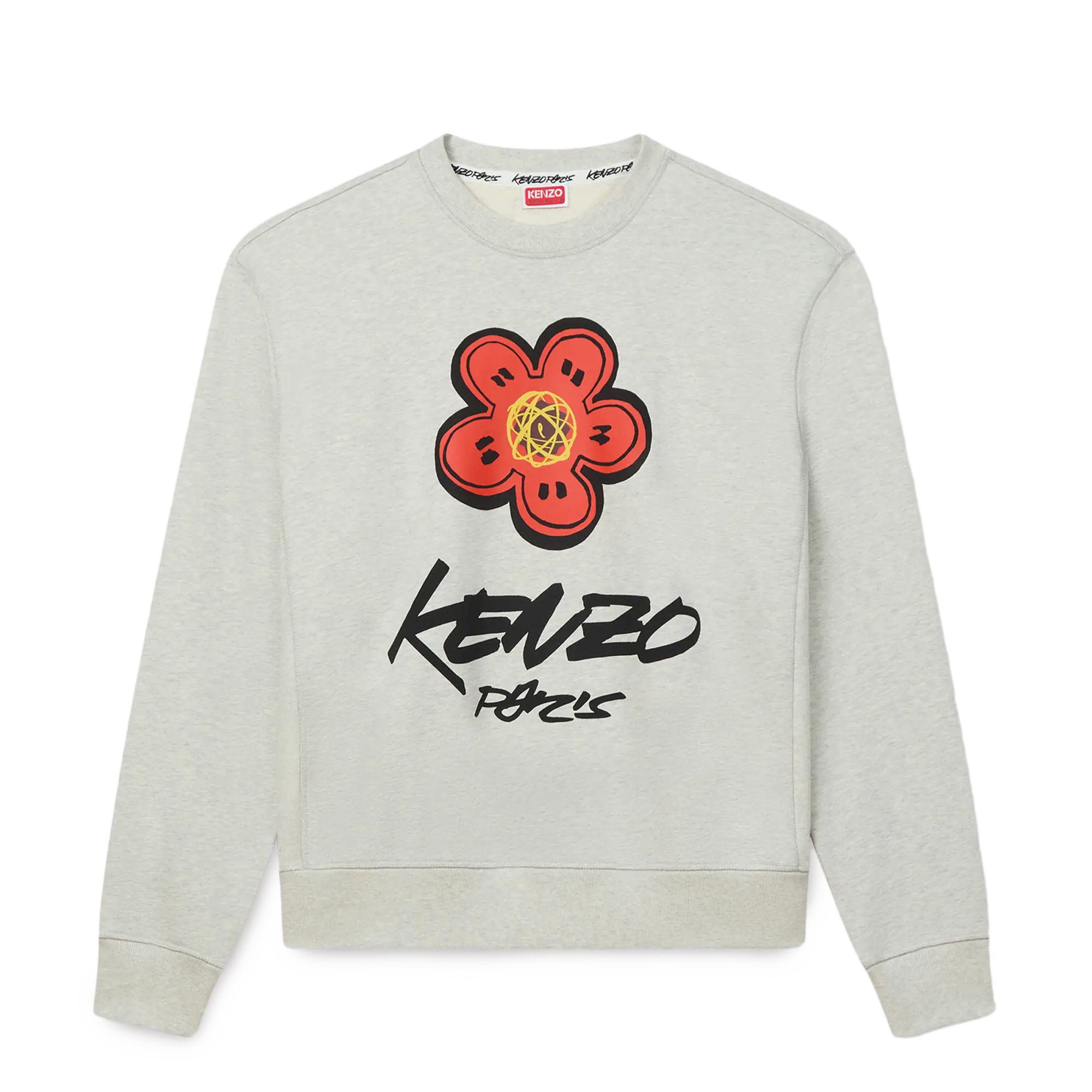 Kenzo Sweat Pale Grey FF65SW2524MC.93