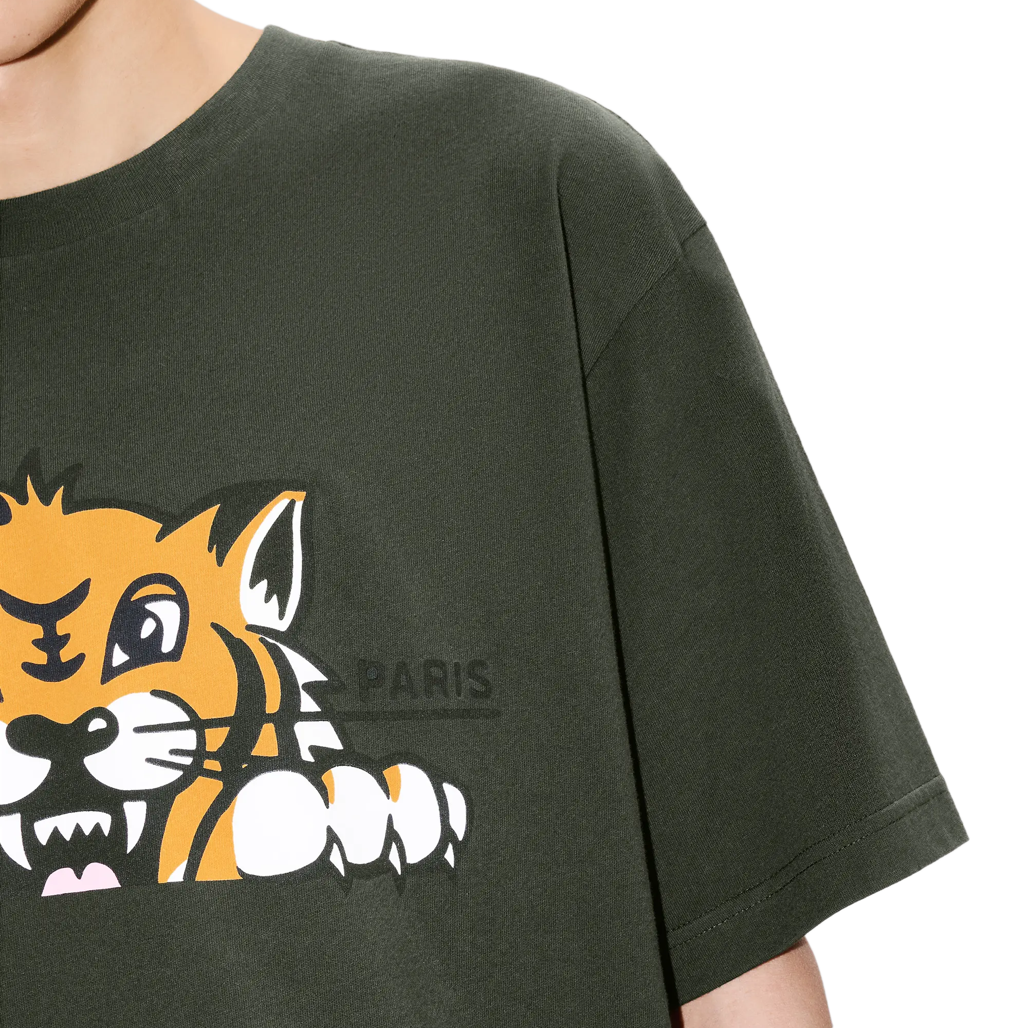 Kenzo T-Shirt Dark Khaki FF65TS4514SG.51