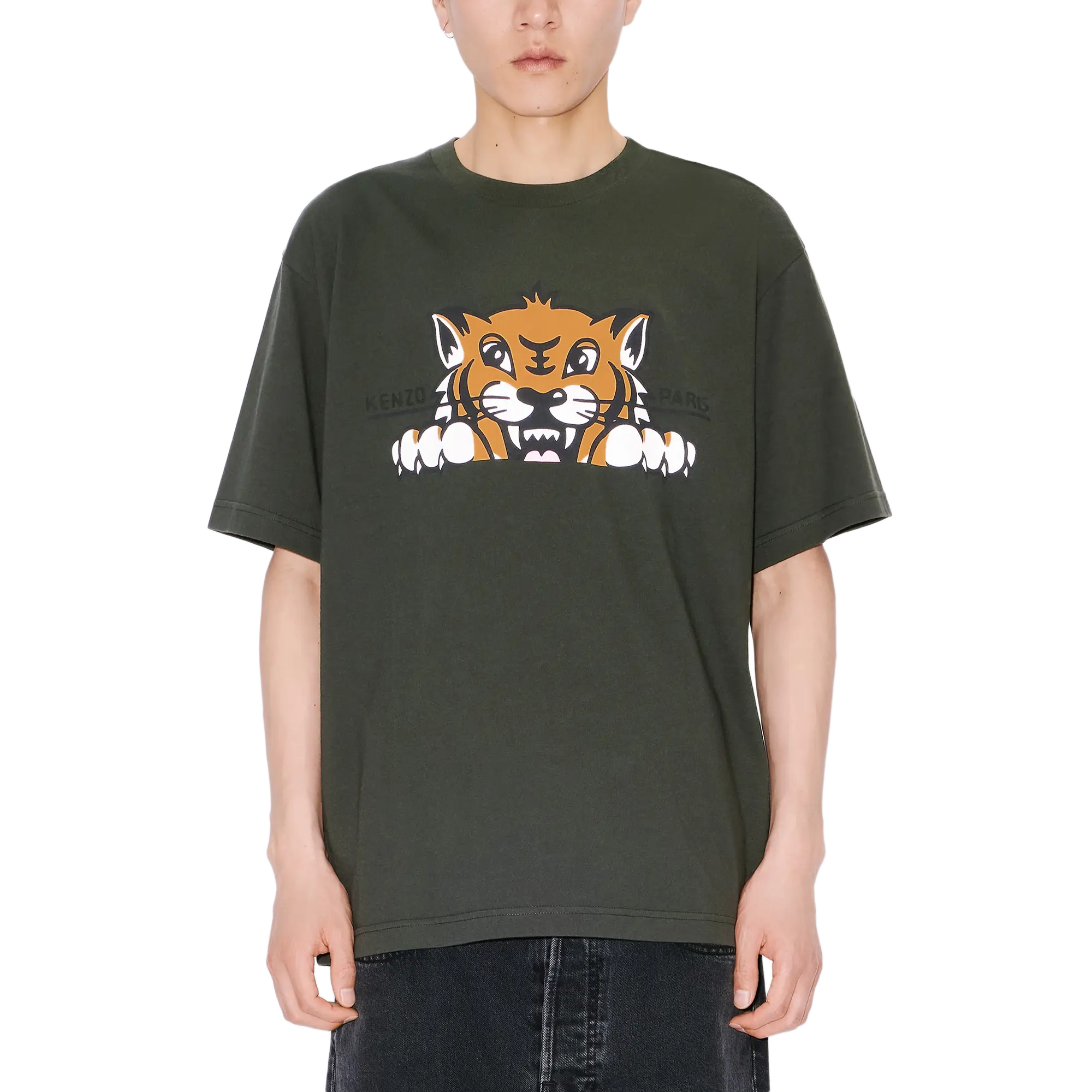 Kenzo T-Shirt Dark Khaki FF65TS4514SG.51