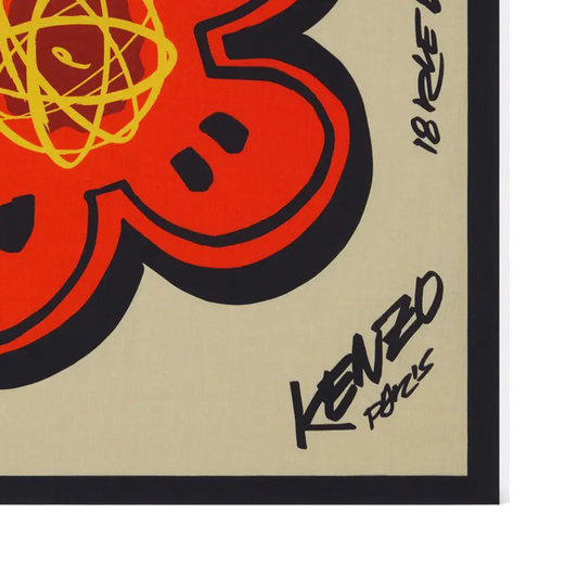 Kenzo x Futura 2000 Bandana Cream FF68EU230PEH.04