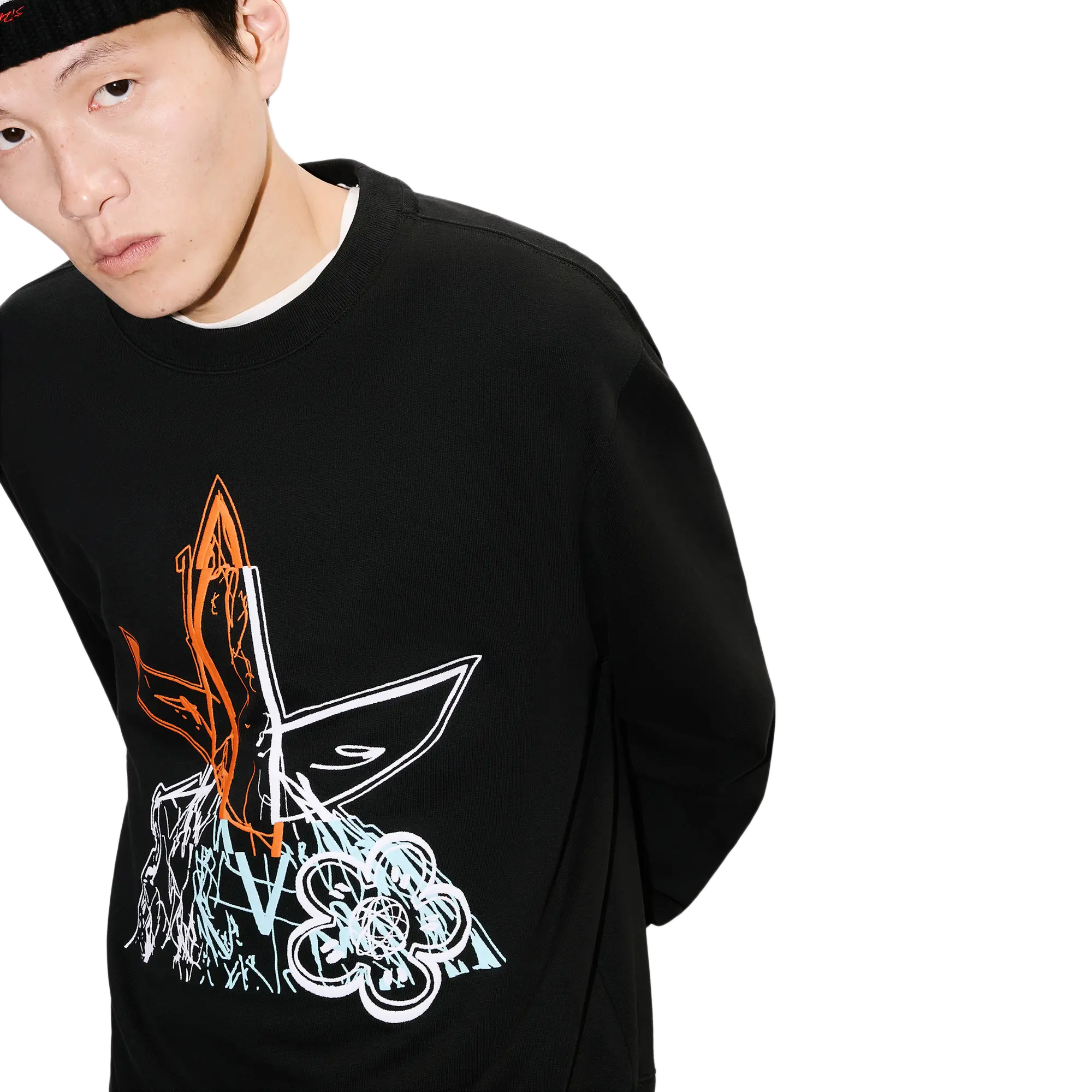 Kenzo x Futura 2000 Embroidered Sweatshirt Black