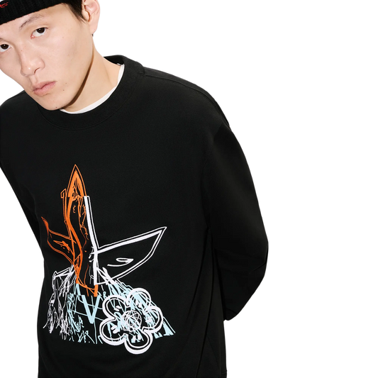 Kenzo x Futura 2000 Embroidered Sweatshirt Black