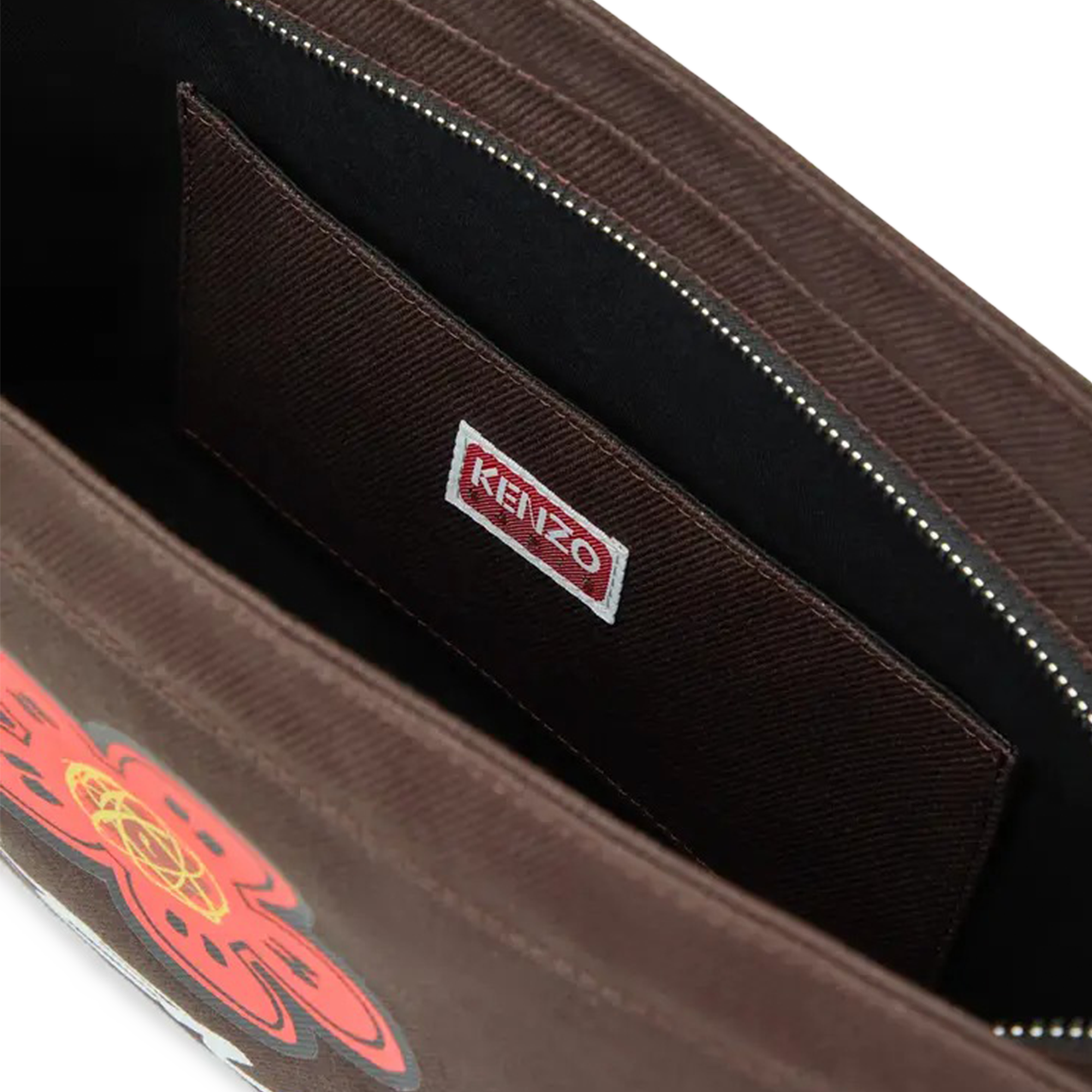 Kenzo x Futura 2000 Large Crossbody Bag Chocolate FF68SA919F36.91