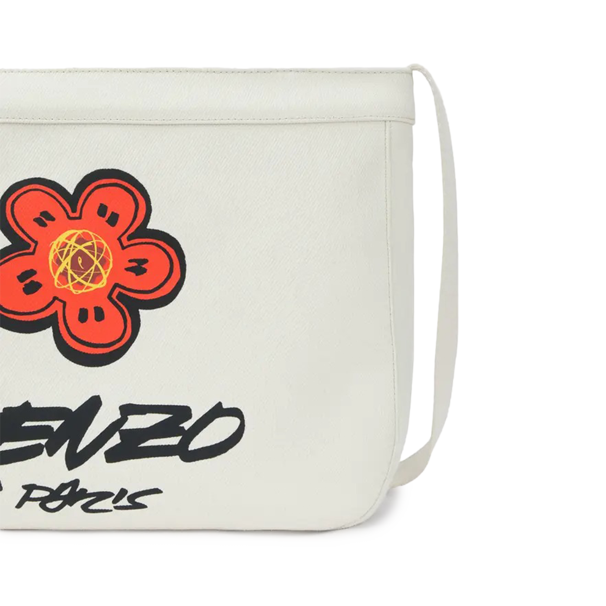 Kenzo x Futura 2000 Large Crossbody Bag Ecru FF68SA919F36.03