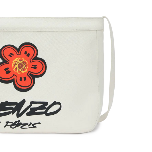 Kenzo x Futura 2000 Large Crossbody Bag Ecru FF68SA919F36.03