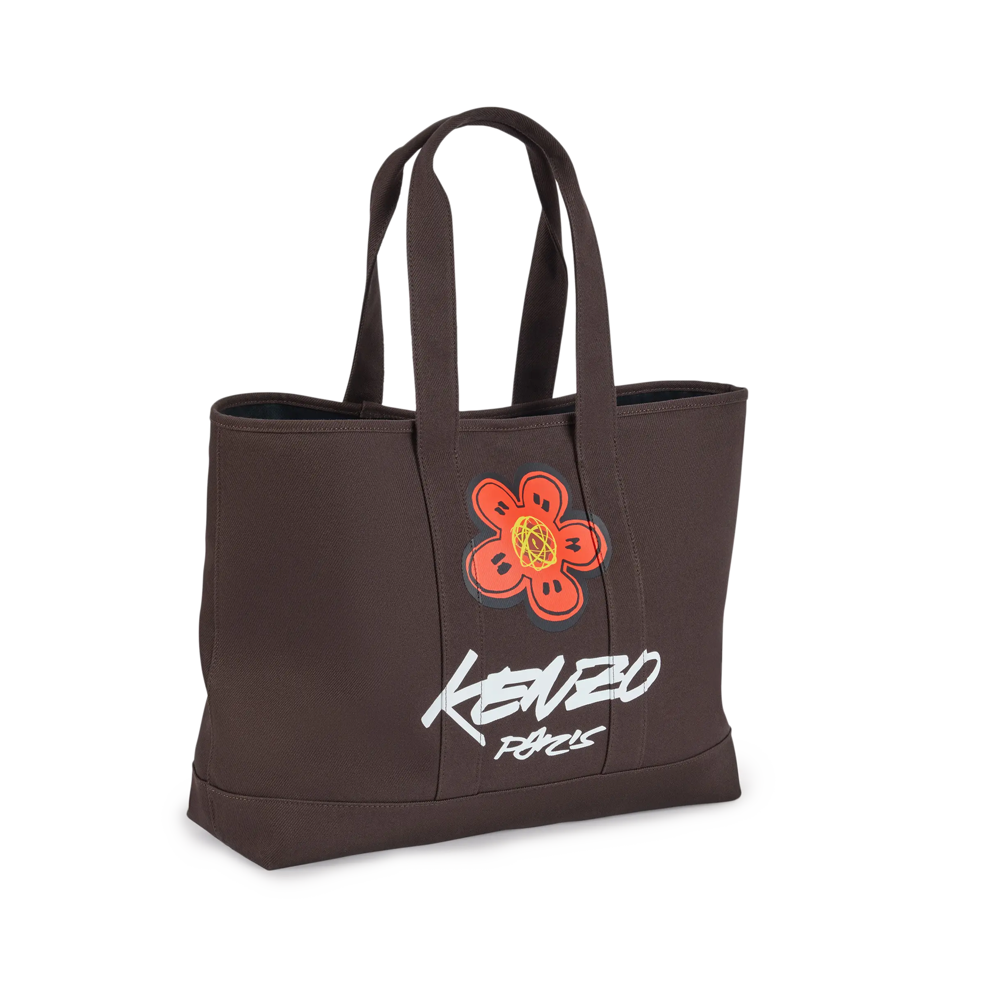 Kenzo x Futura 2000 Large Tote Bag Chocolate FF68SA911F36.91