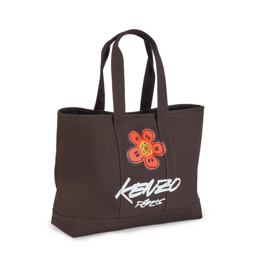 Kenzo x Futura 2000 Large Tote Bag Chocolate FF68SA911F36.91