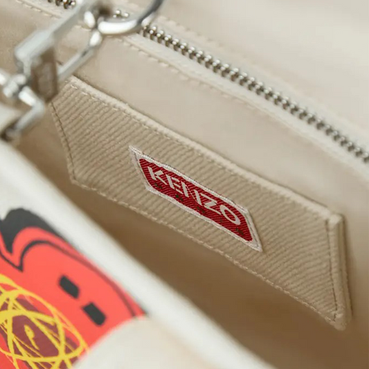 Kenzo x Futura 2000 Large Tote Bag Ecru FF68SA911F36.03