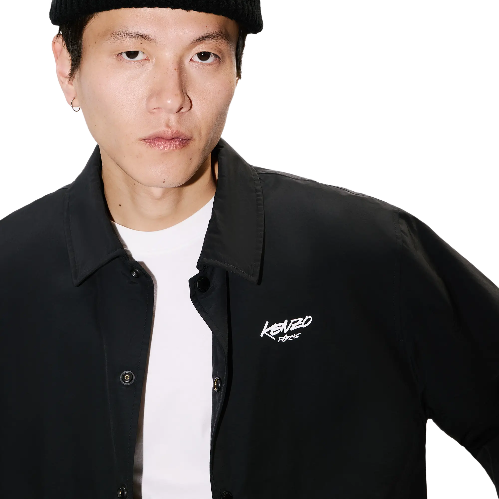 Kenzo x Futura 2000 Padded Coach Jacket Black