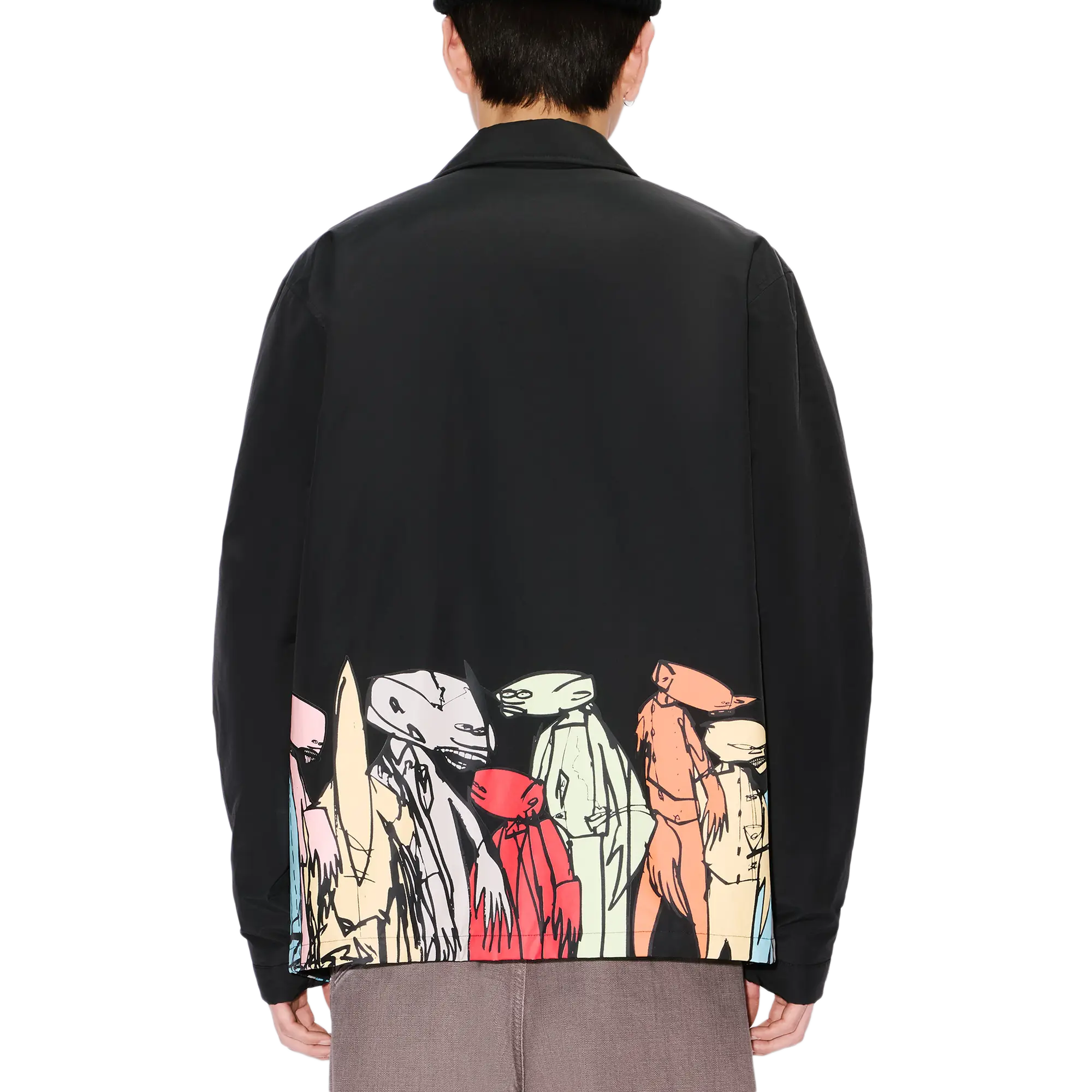 Kenzo x Futura 2000 Padded Coach Jacket Black