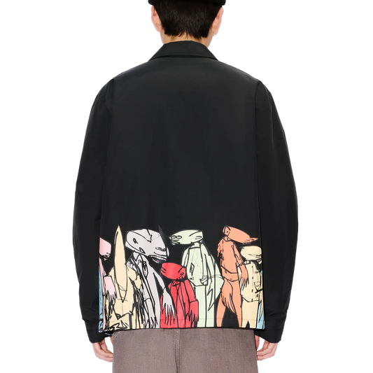 Kenzo x Futura 2000 Padded Coach Jacket Black