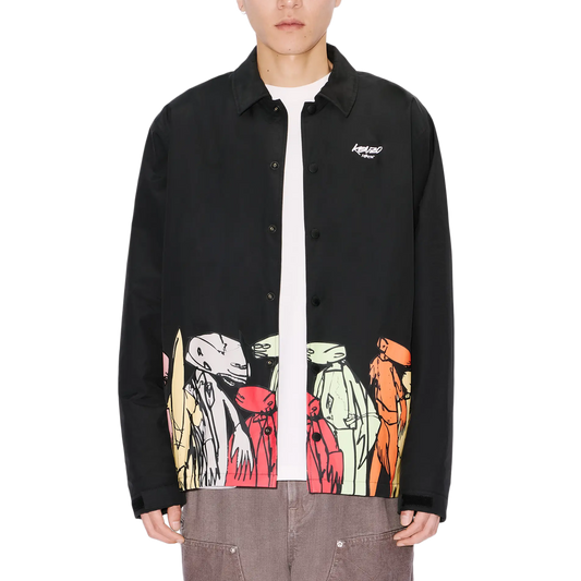 Kenzo x Futura 2000 Padded Coach Jacket Black
