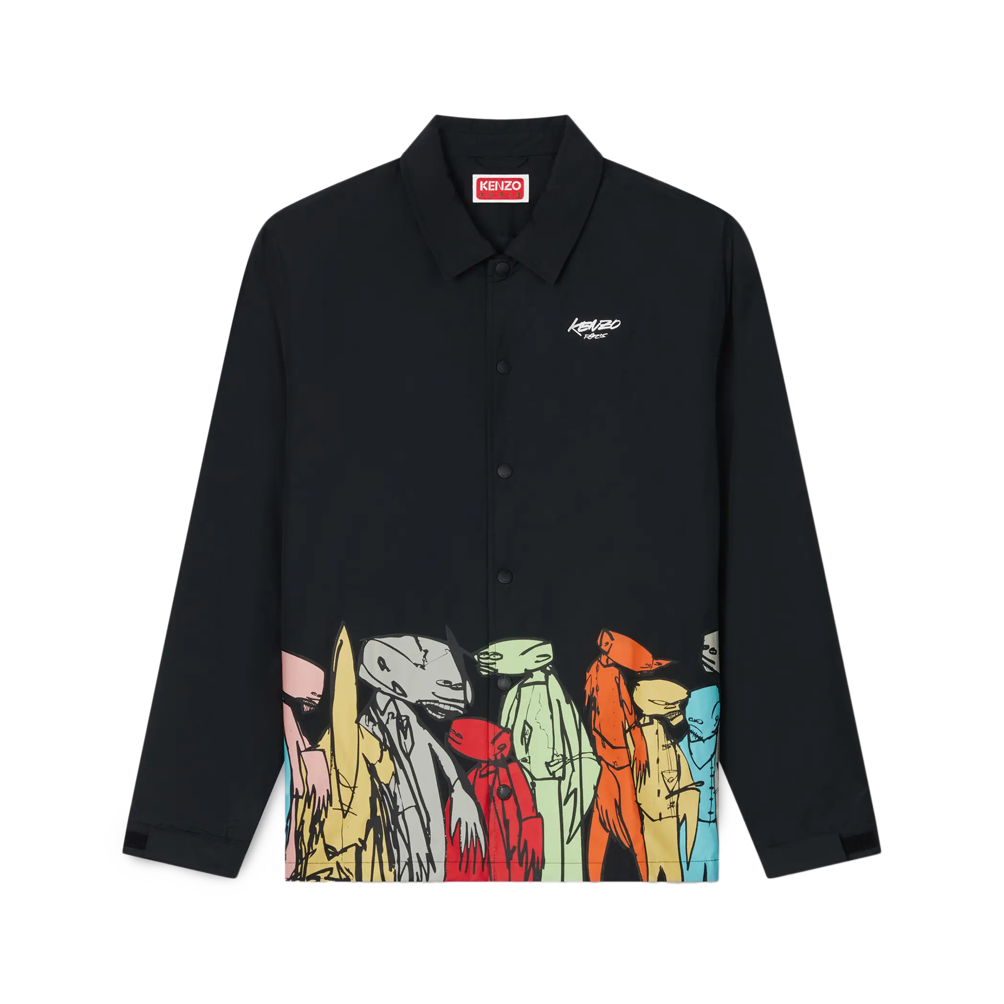 Kenzo x Futura 2000 Padded Coach Jacket Black