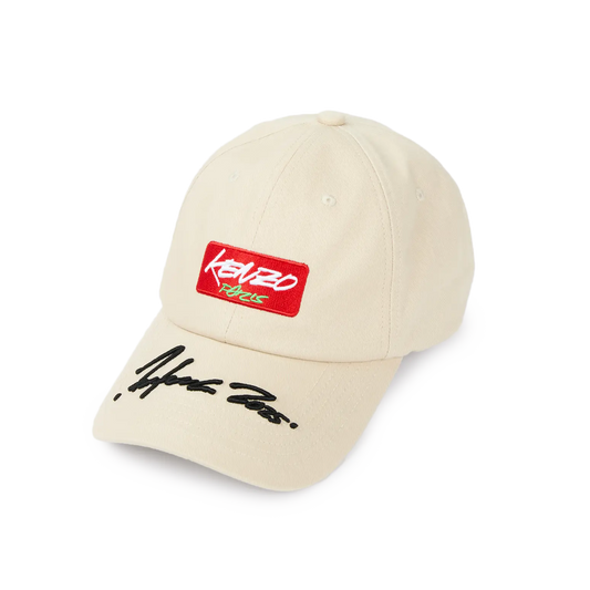 Kenzo x Futura 2000 Signed Embroidered Cap Beige FF68AC301F44.11