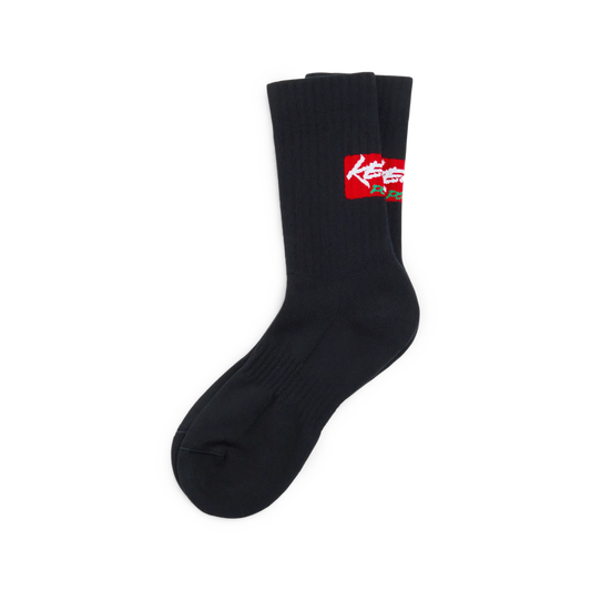 Kenzo x Futura 2000 Socks Black 42-45 FF68SU195KSB.99