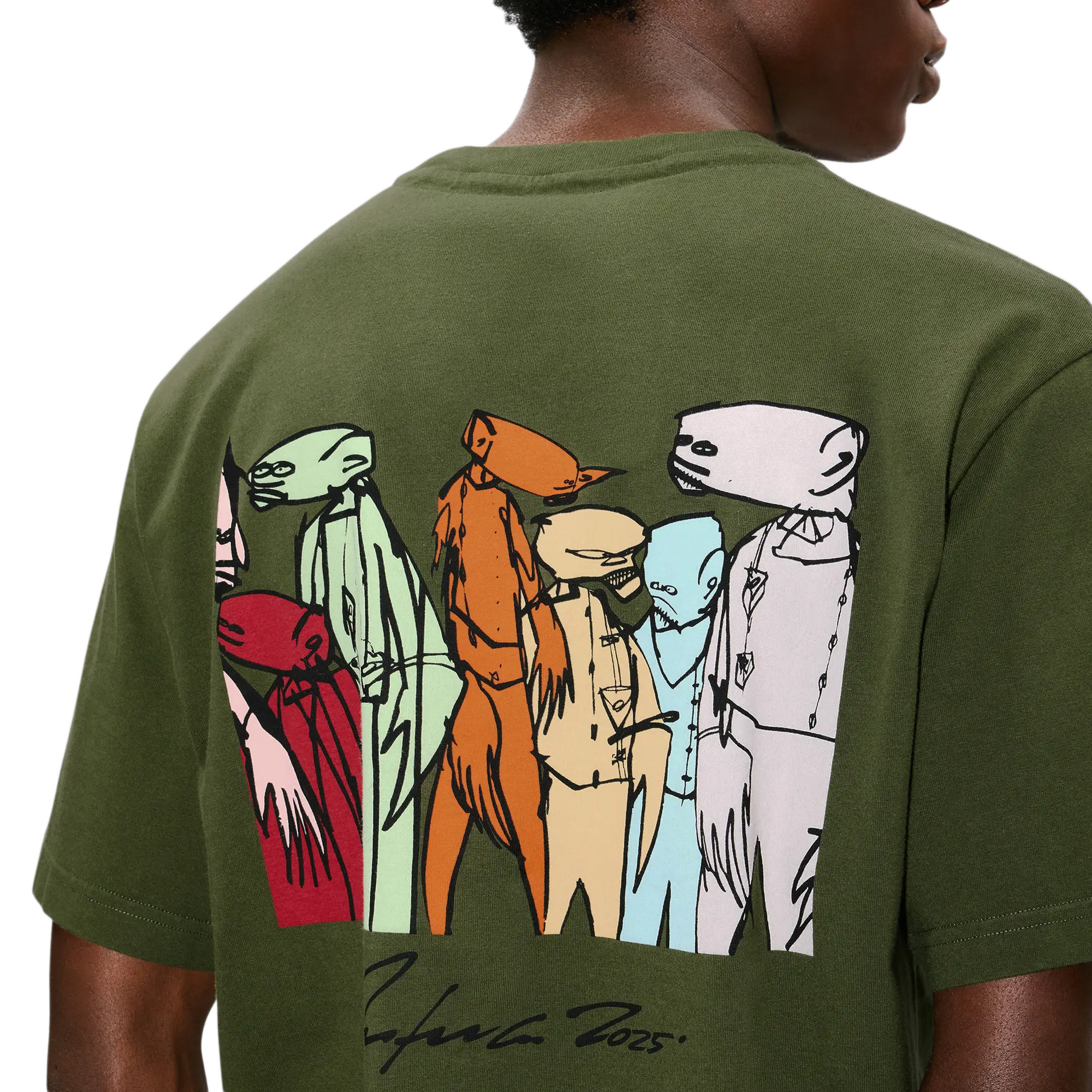 Kenzo x Futura 2000 T-Shirt Olive