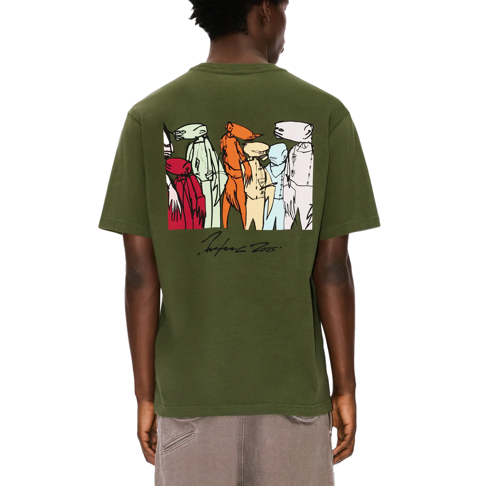 Kenzo x Futura 2000 T-Shirt Olive