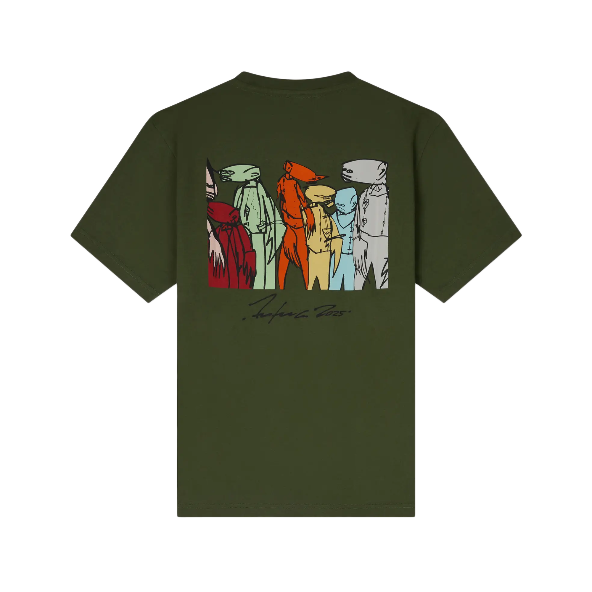 Kenzo x Futura 2000 T-Shirt Olive