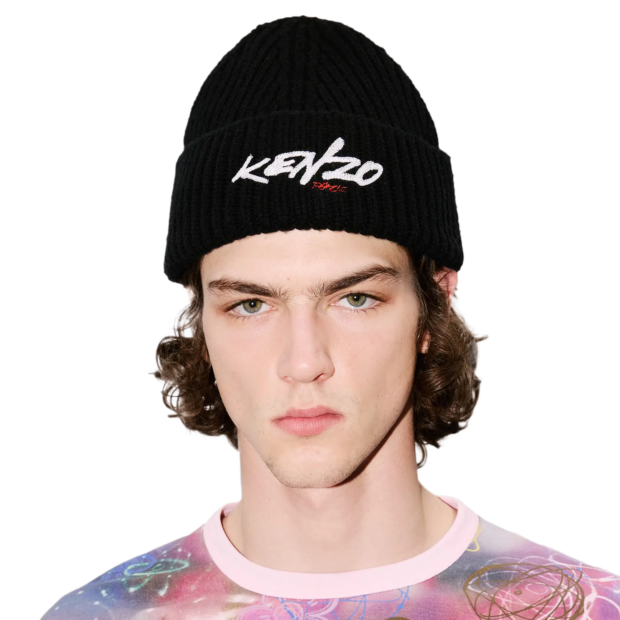 Kenzo x Futura 2000 Wool Beanie Black FF68BU230KWB.99
