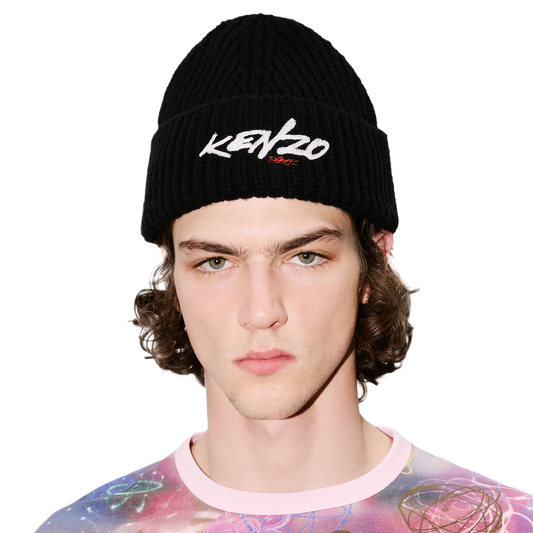 Kenzo x Futura 2000 Wool Beanie Black FF68BU230KWB.99