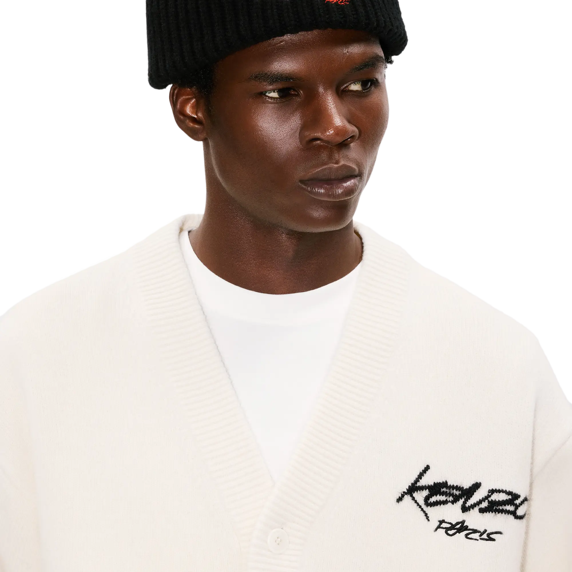 Kenzo x Futura 2000 Wool Cardigan Off White