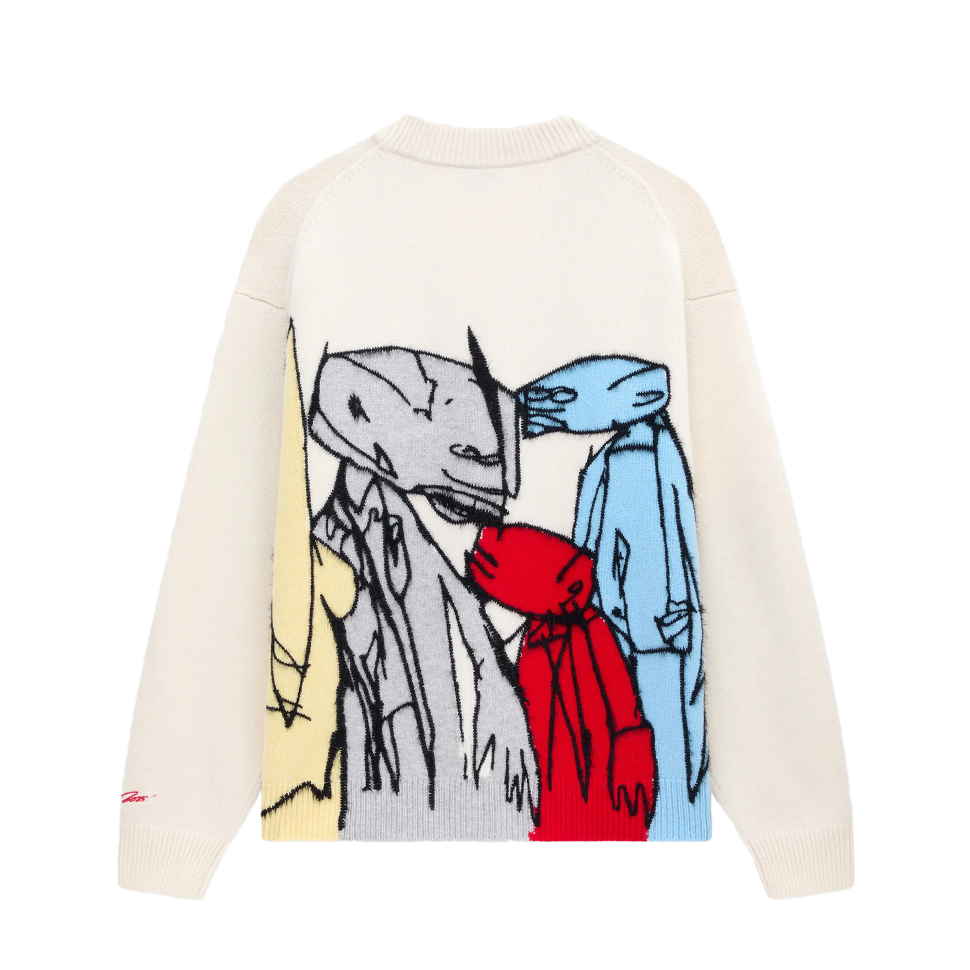 Kenzo x Futura 2000 Wool Cardigan Off White