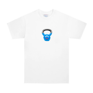 Sci-Fi Fantasy Ketlle Bell T-Shirt White