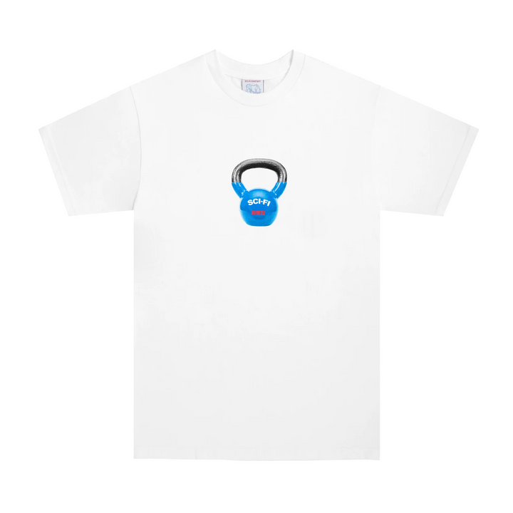 Sci-Fi Fantasy Ketlle Bell T-Shirt White