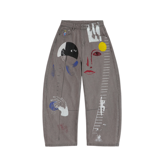 Kidsuper From A Place Ive Never Been Pants Gray