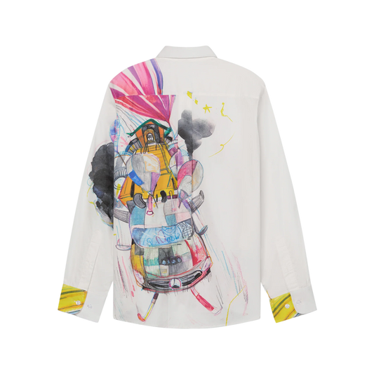 Kidsuper Slingshot Button Up White