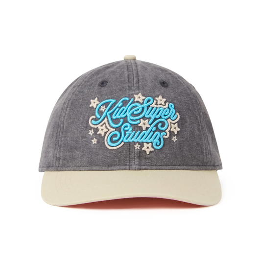 Kidsuper Stars Snapback Hat Gray