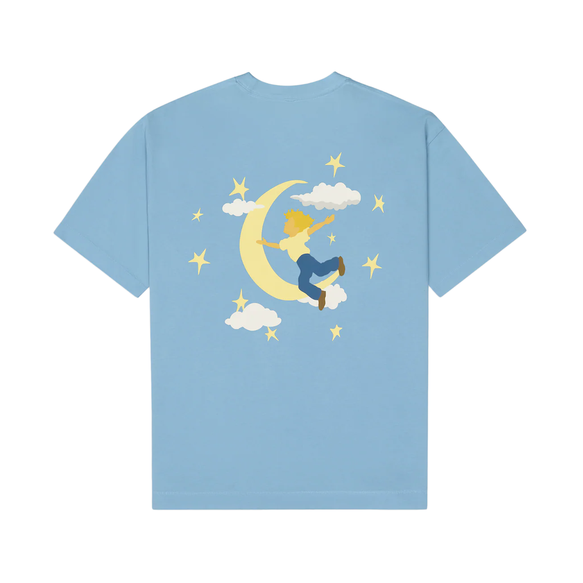 Kidsuper The Boy Who Jumped The Moon T-Shirt Light Blue