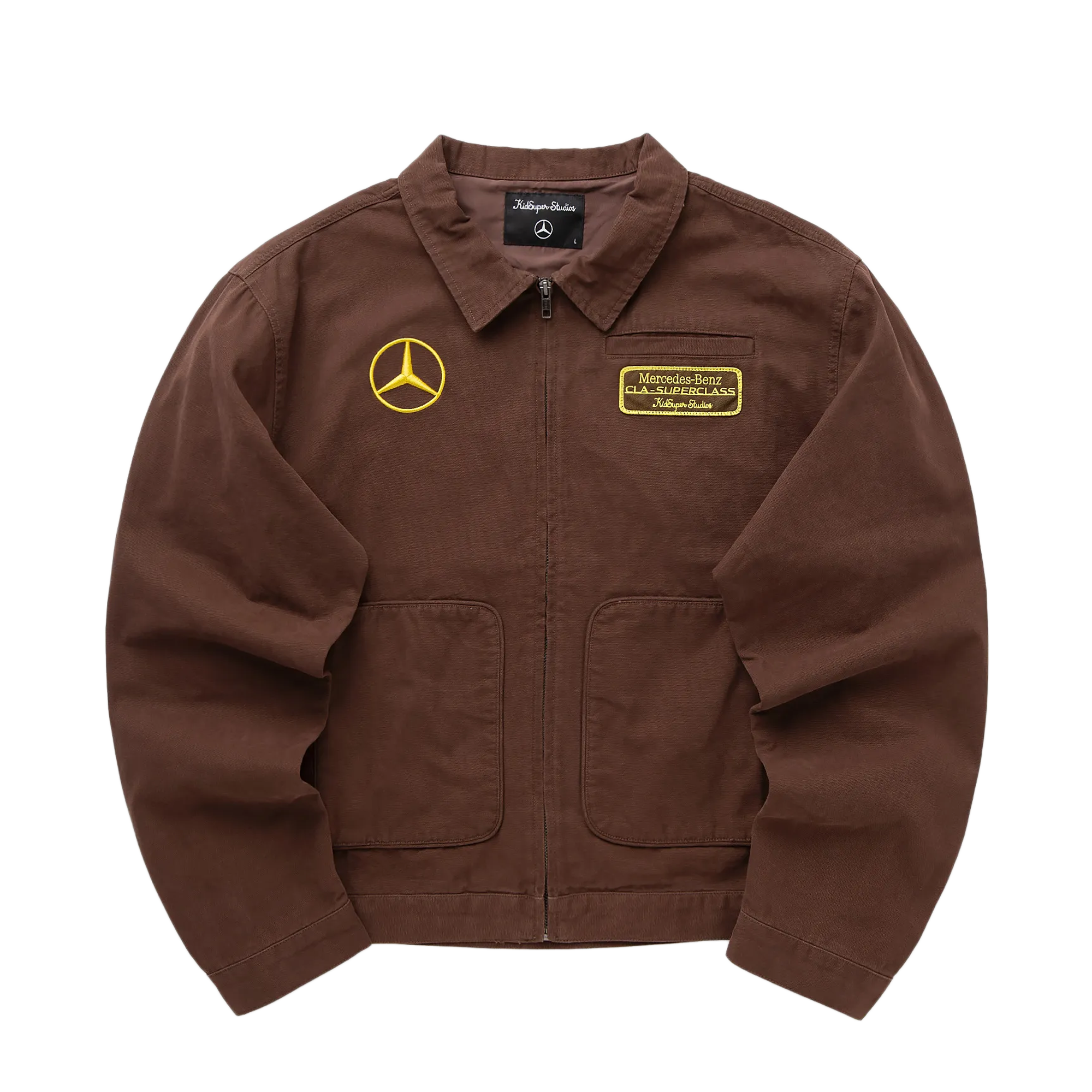 Kidsuper x Mercedes Benz Work Jacket Brown