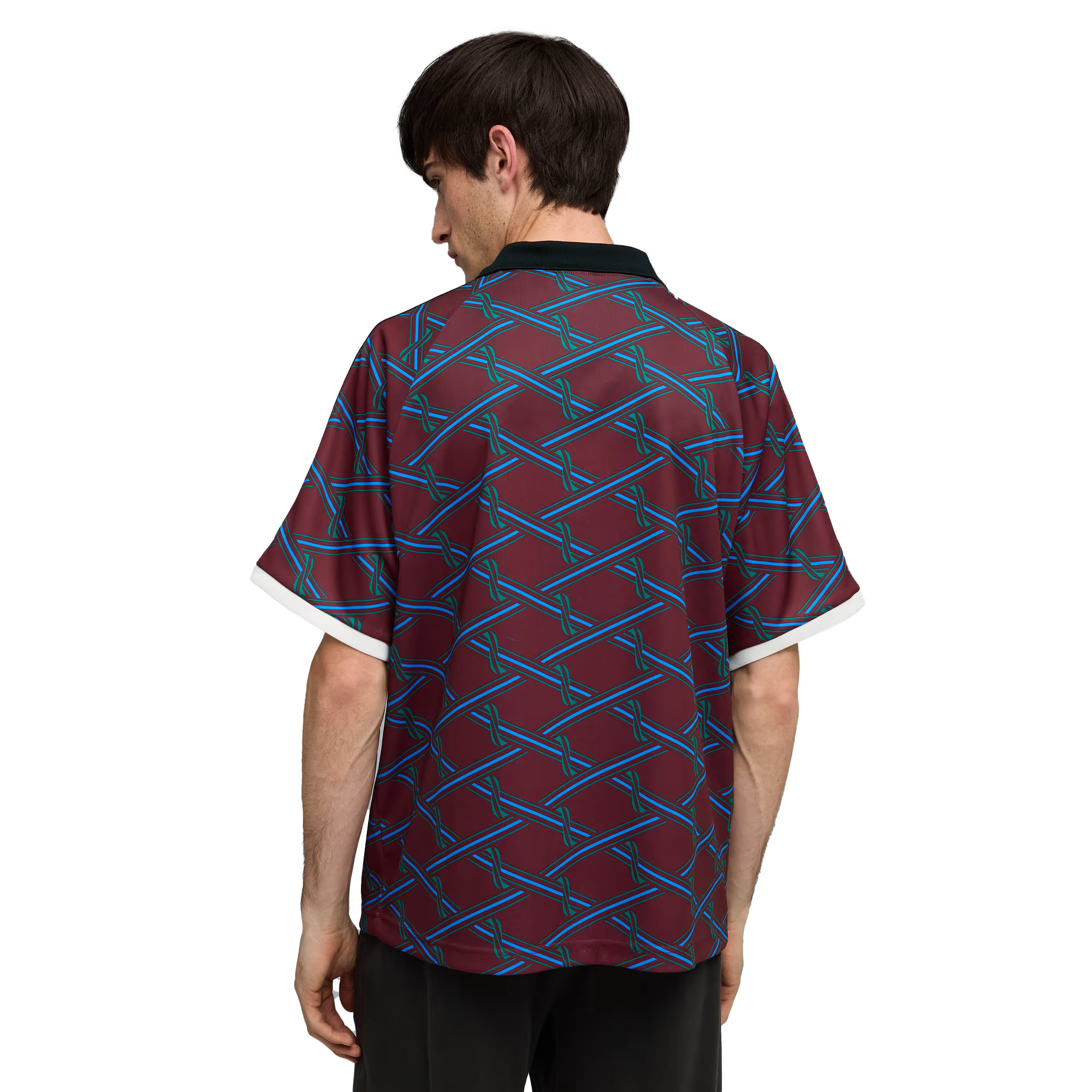 Puma King Jersey Ruby Shimmer Allover Print