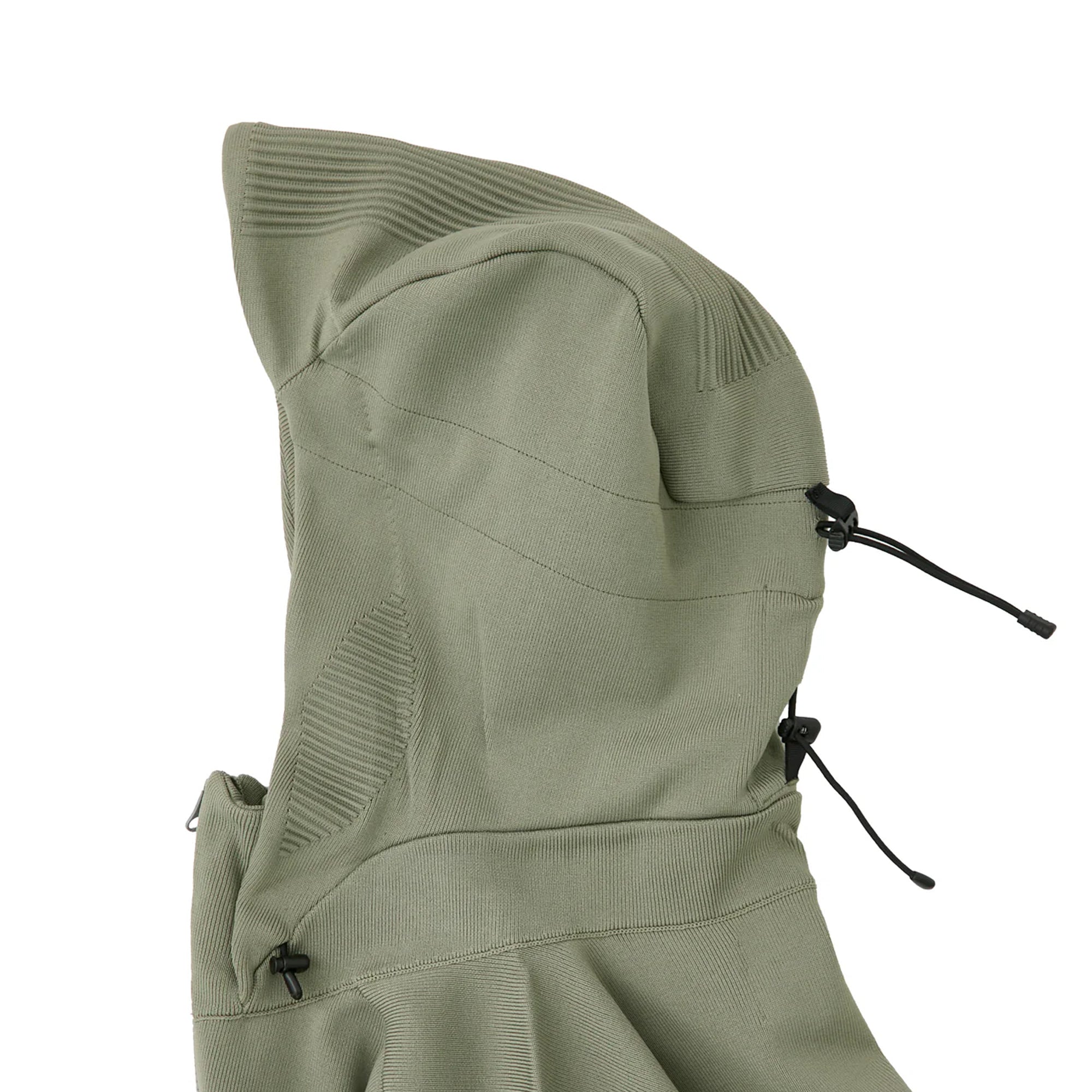 Magic Stick Knitting Shell Jacket Olive 25SS-MS2-010