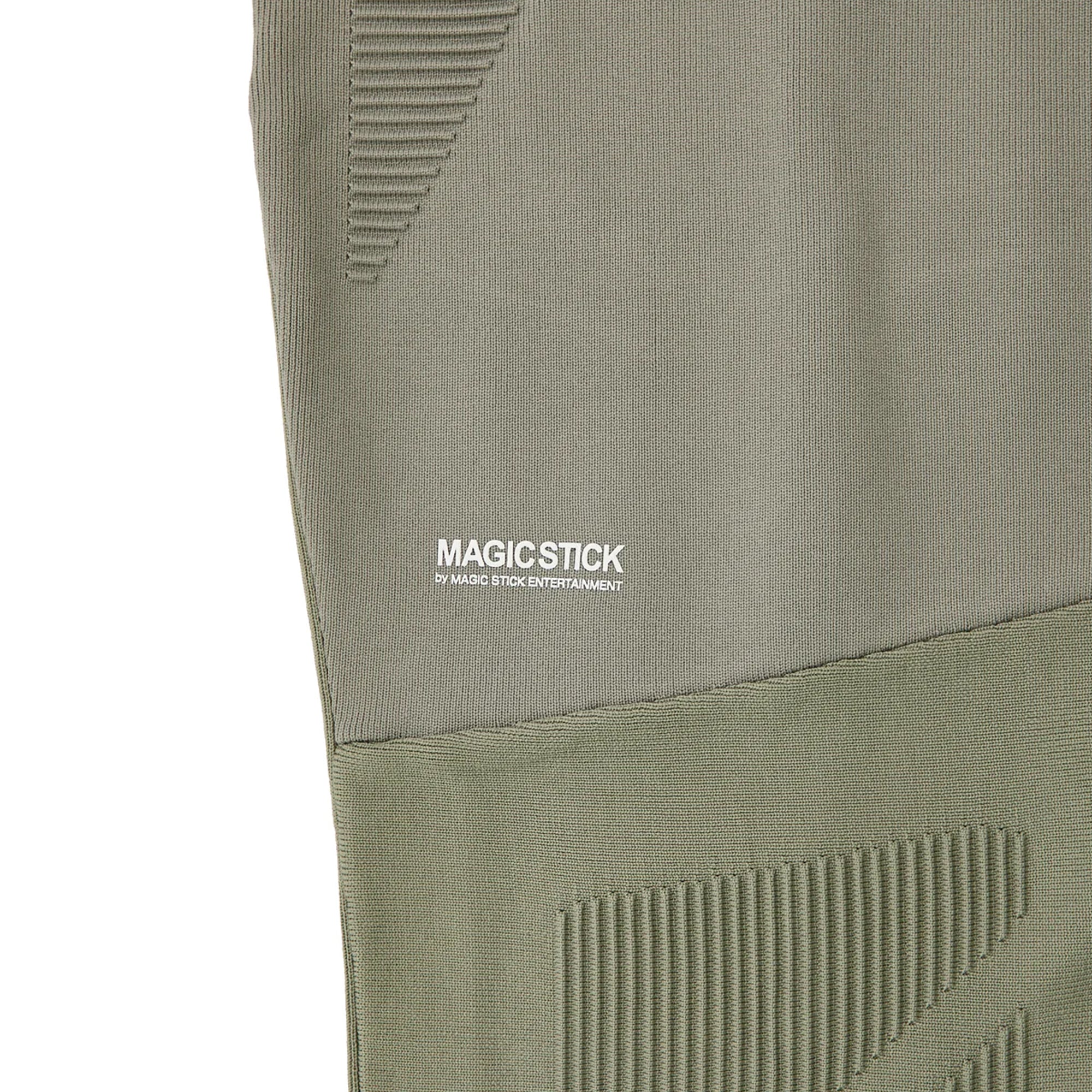 Magic Stick Knitting Shell Pants Olive 25SS-MS2-011