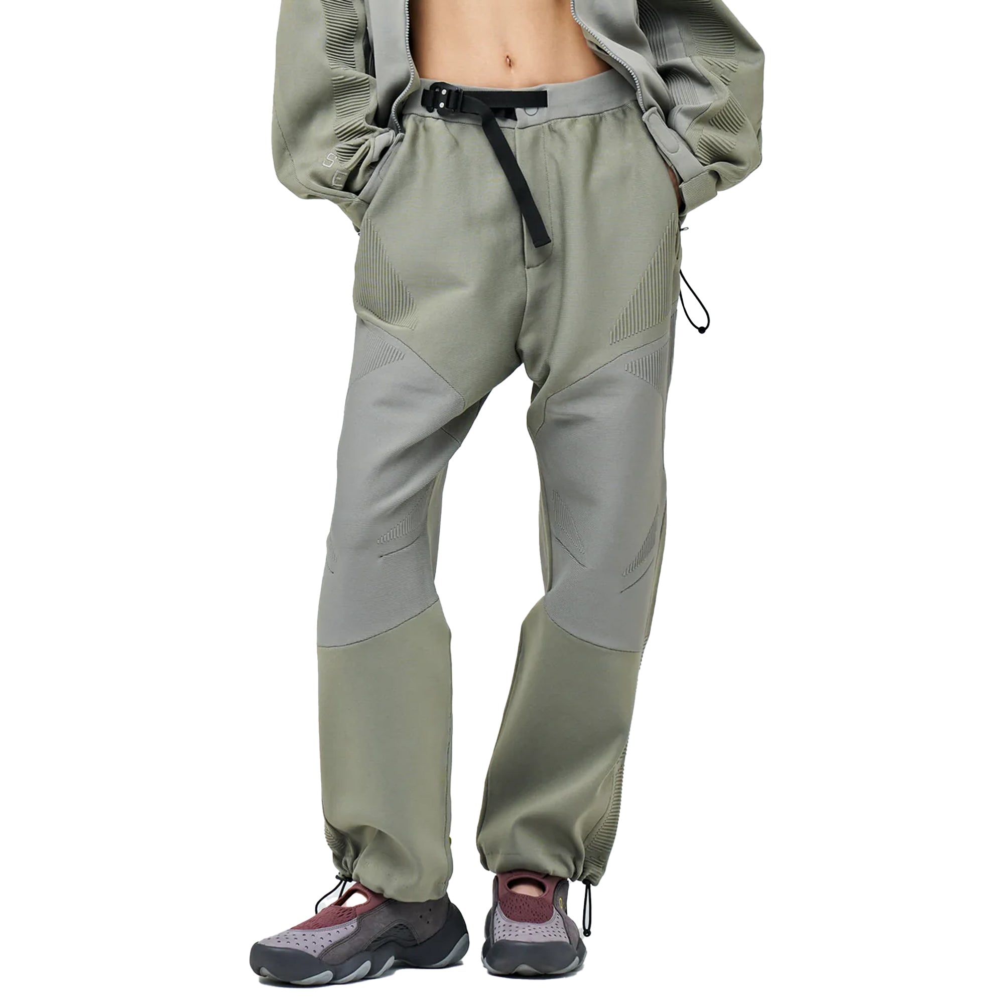 Magic Stick Knitting Shell Pants Olive 25SS-MS2-011