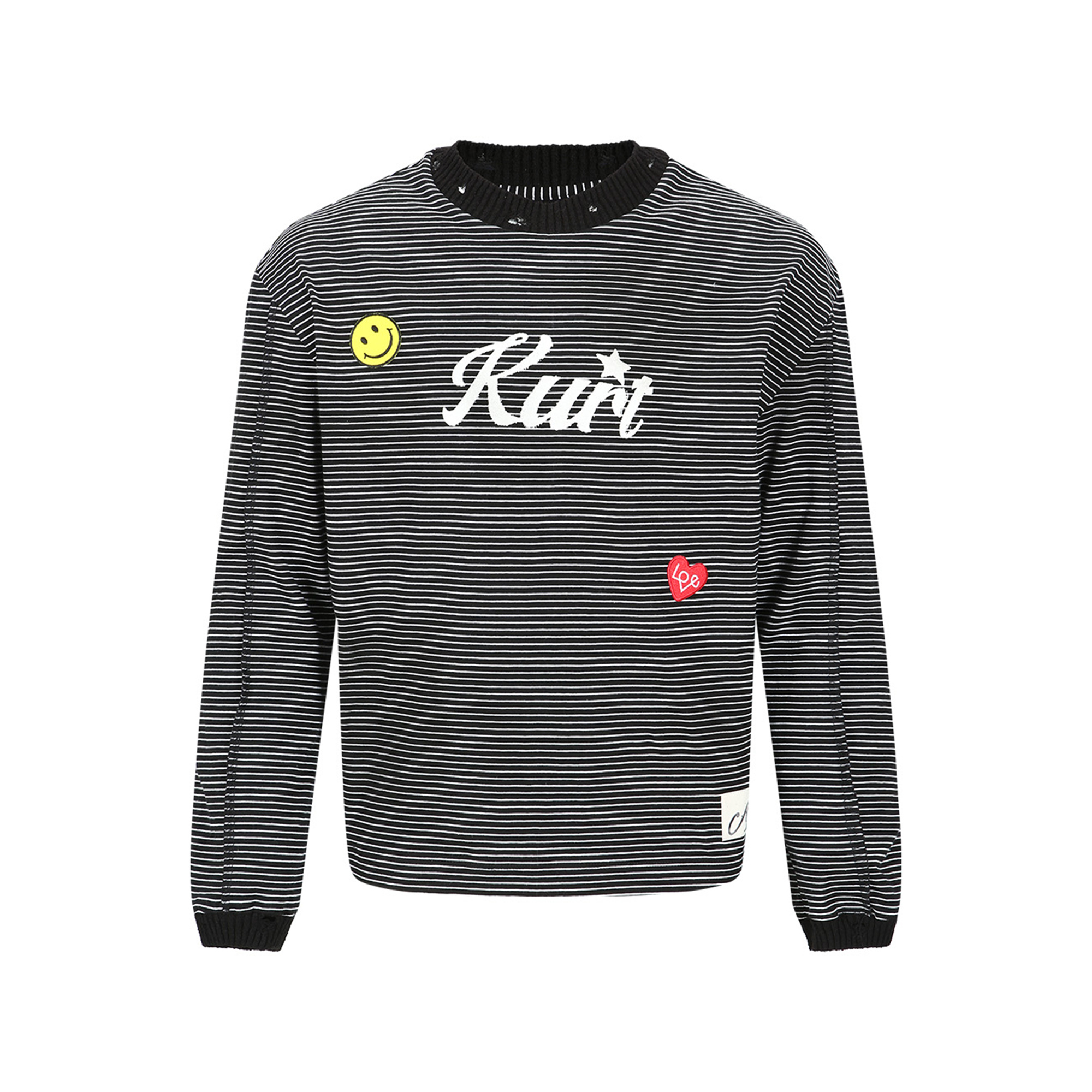 Andersson Bell Kurt Stripe L/S T-Shirts Black ATB1247M – Laced Andersson Bell Kurt Stripe L/S T-Shirts Black ATB1247M – Laced