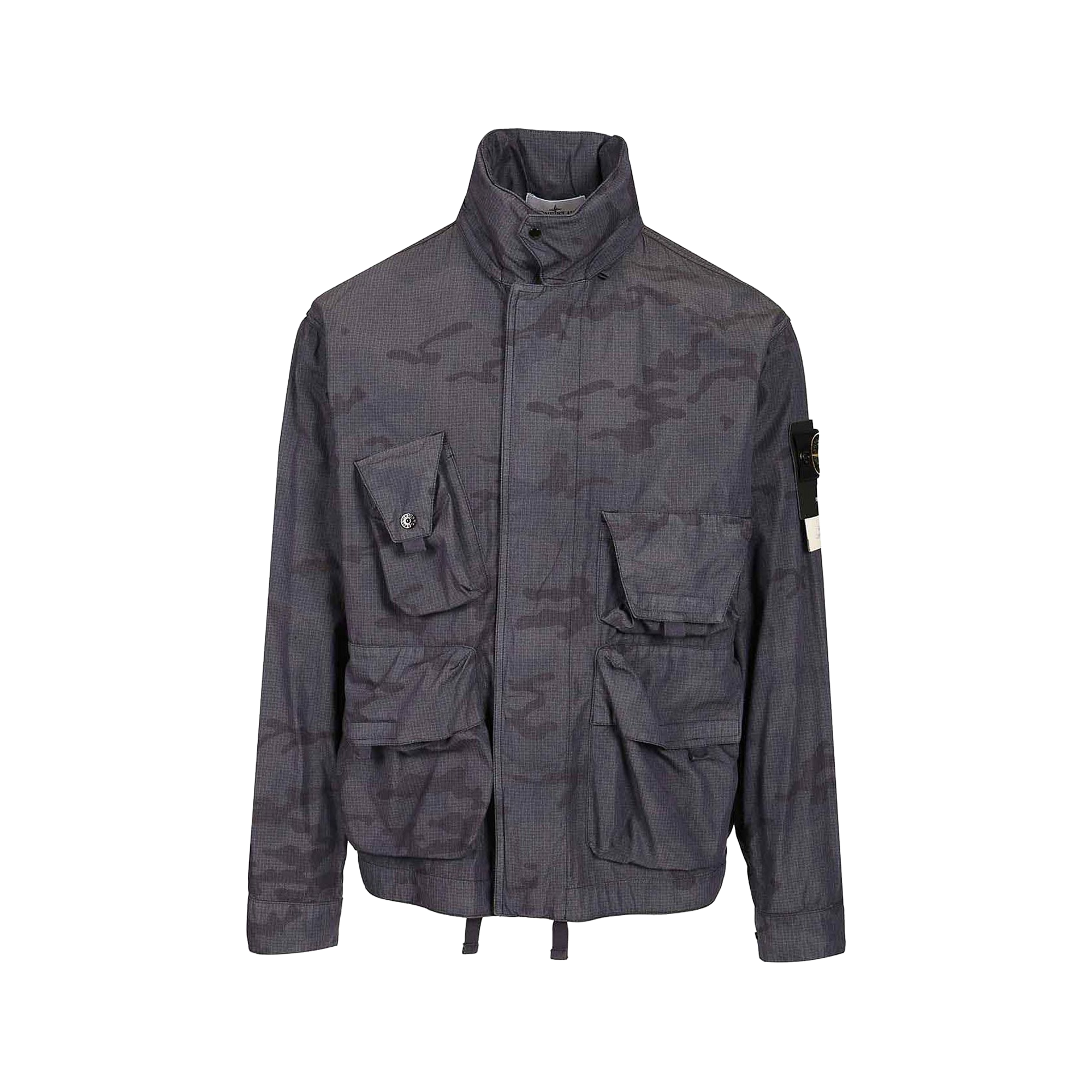 Stone Island Jacket Blue 4100071 V002D Grey