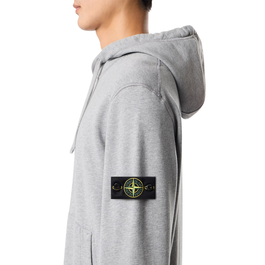 Stone Island Pullover Hoodie V0M64 6100062 Melange Grey