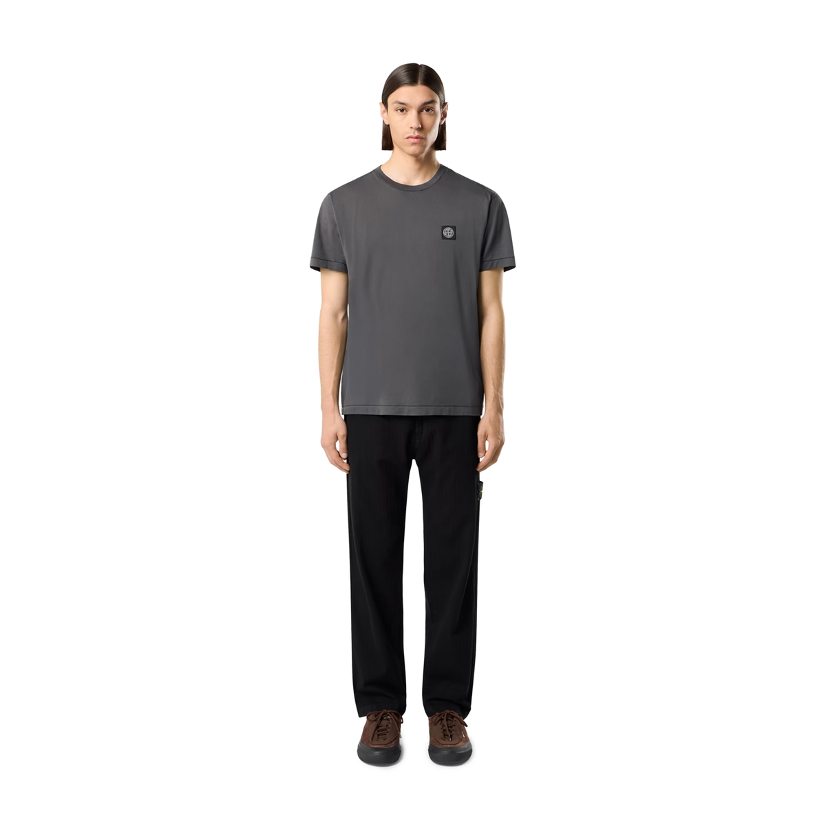 Stone Island T-Shirt 2100027 V0062 Lead Grey