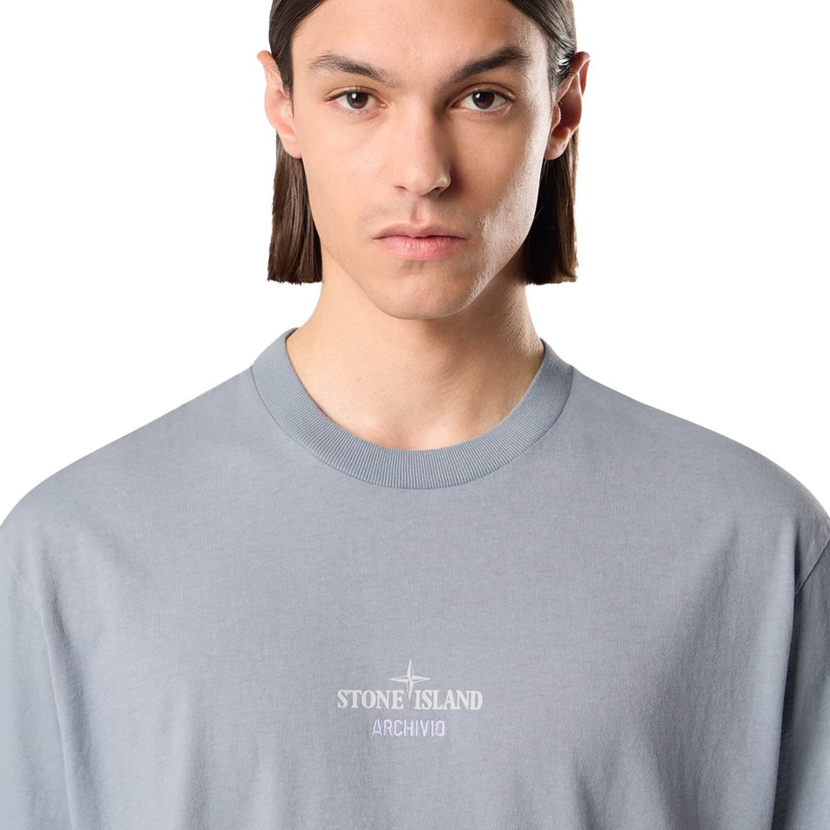 Stone Island T-Shirt 2100033 V0049 Ash Grey