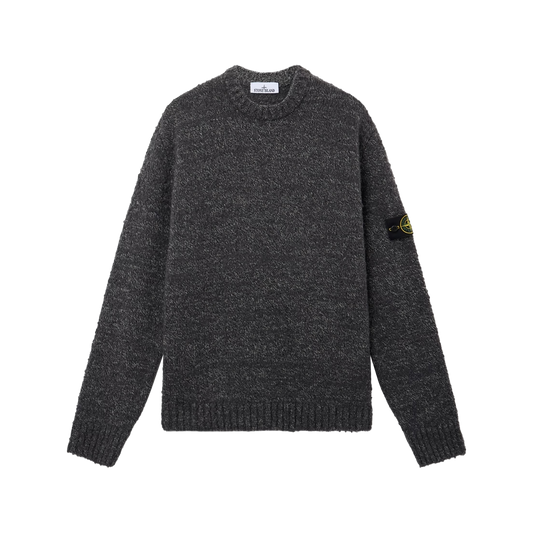 Stone Island Knit Sweater 5100031 V0M62 Melange Lead